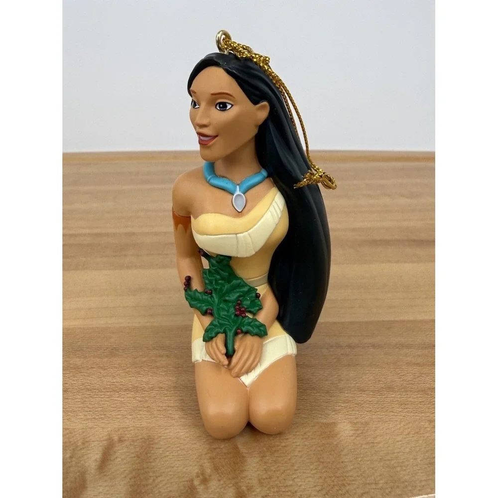 (2) Disney's Christmas‎ Magic Ornaments Made by Grolier Pocahontas & Meeko